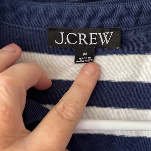 3 J Crew striped shirts! Size medium. Cotton knit. - Picture 5 of 7